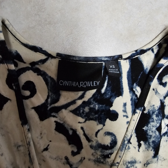 Cynthia Rowley dress xs faux wrap - Picture 3 of 4